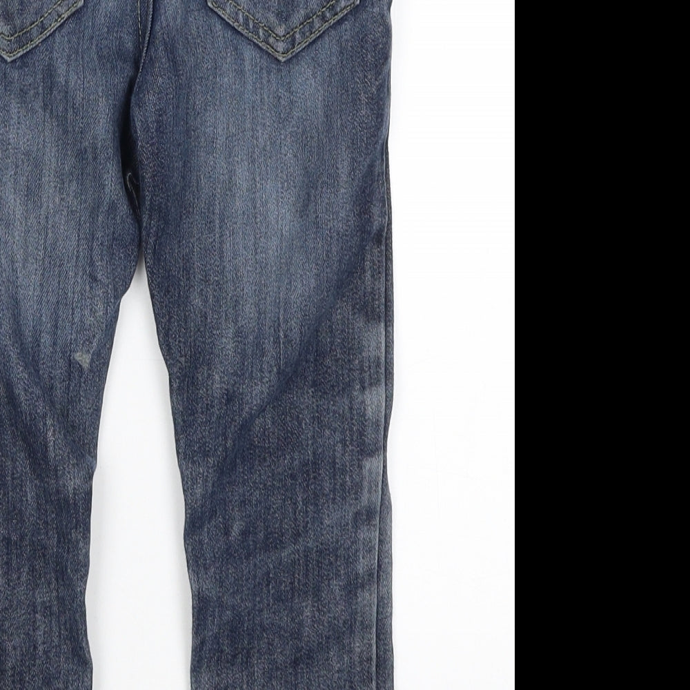 Primark Boys Blue   Straight Jeans Size 4-5 Years