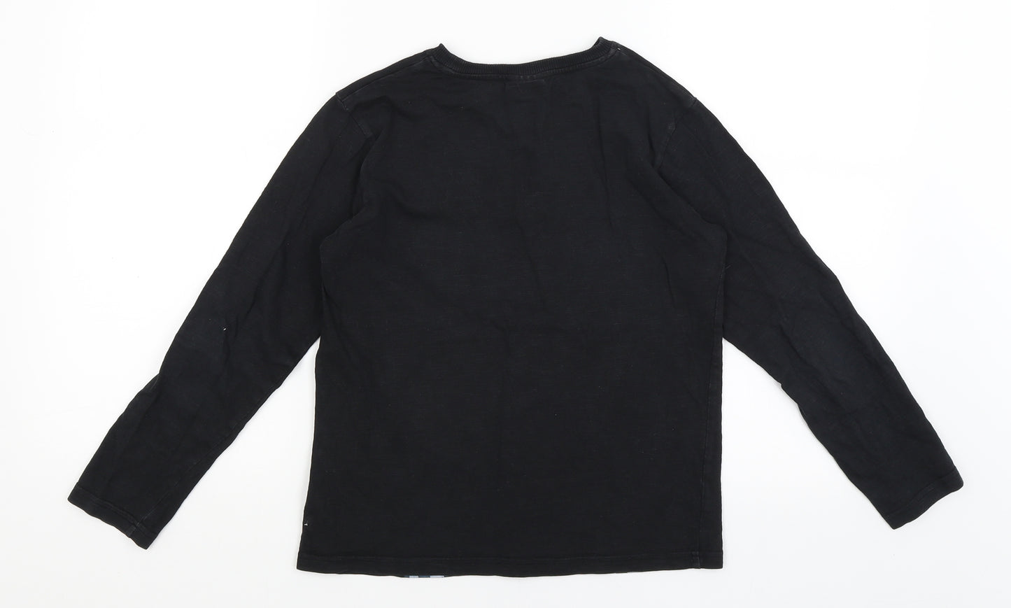 NEXT Boys Black   Basic T-Shirt Size 9 Years  - X-Ray DJ