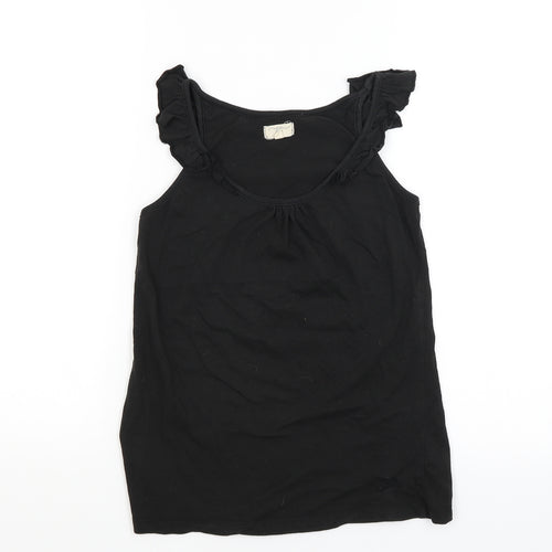 New Look Womens Black   Basic Tank Size 8