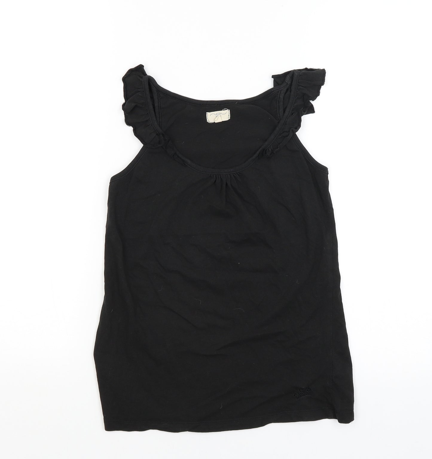 New Look Womens Black   Basic Tank Size 8