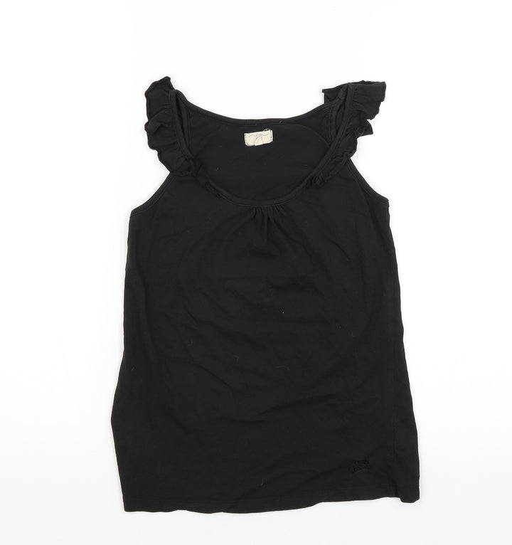 New Look Womens Black   Basic Tank Size 8