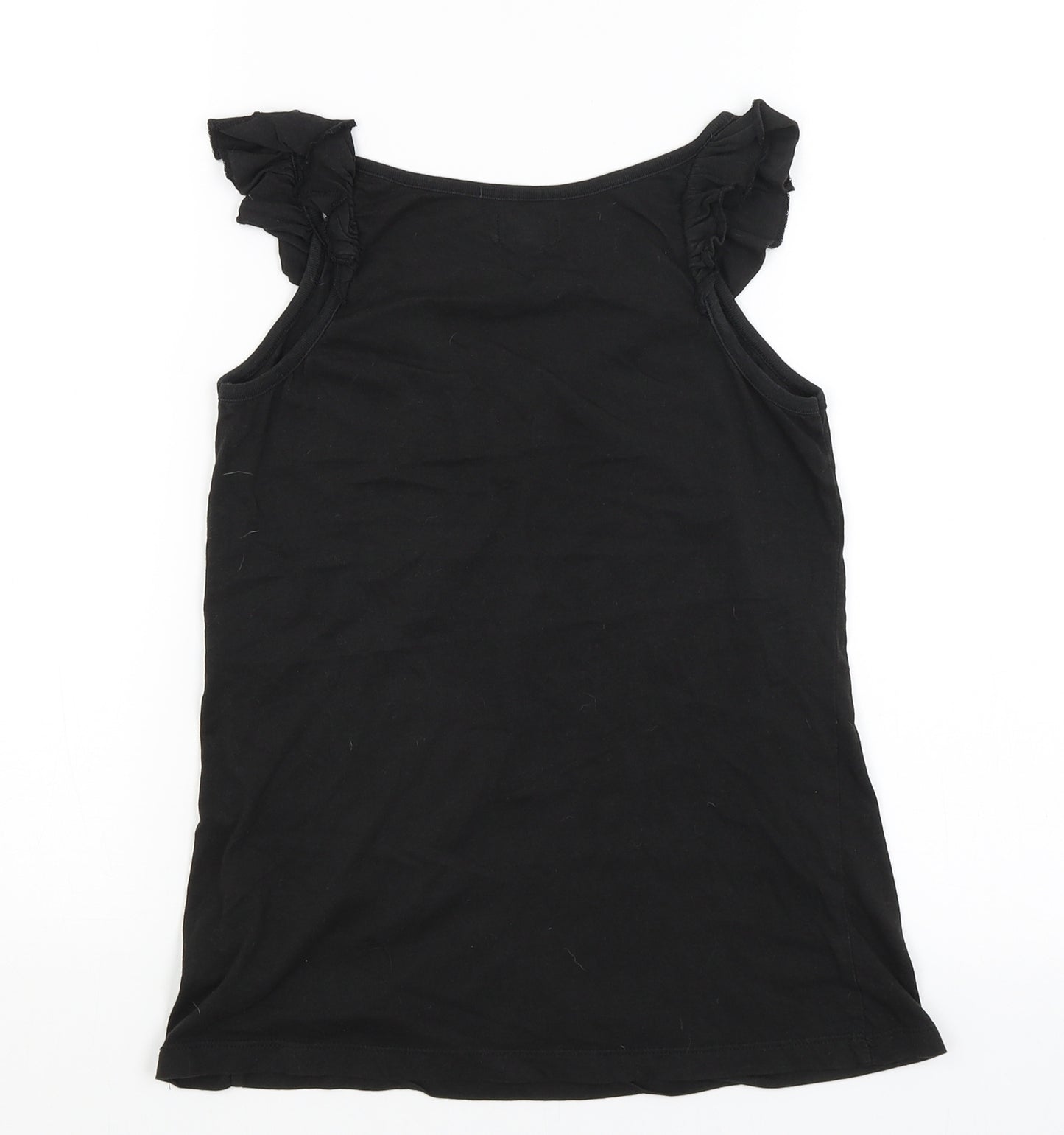 New Look Womens Black   Basic Tank Size 8