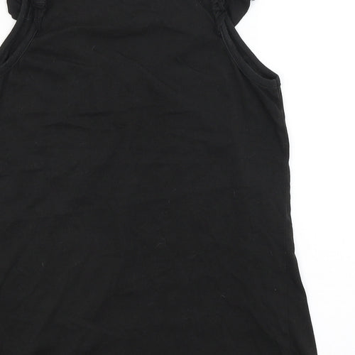 New Look Womens Black   Basic Tank Size 8