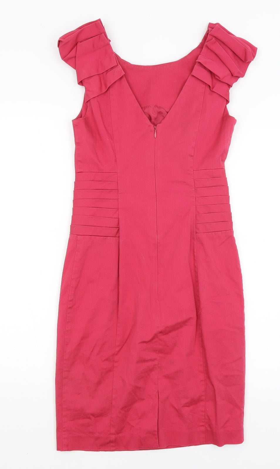 Warehouse Womens Pink   Pencil Dress  Size 10