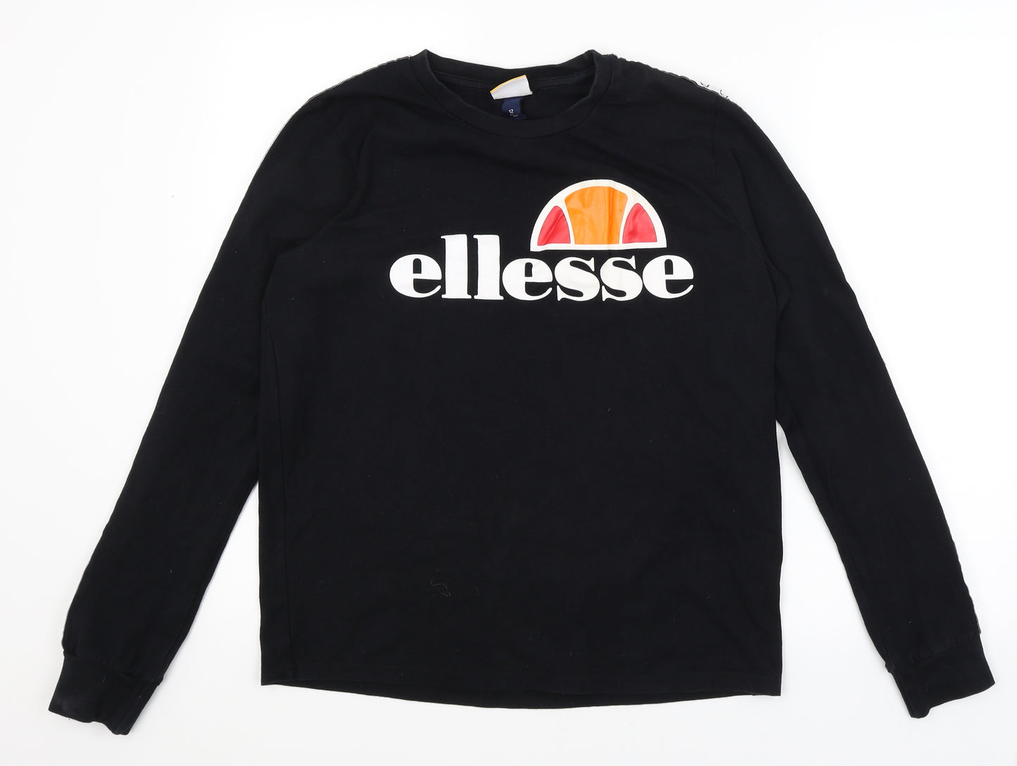 ellesse Womens Black   Basic T-Shirt Size 12