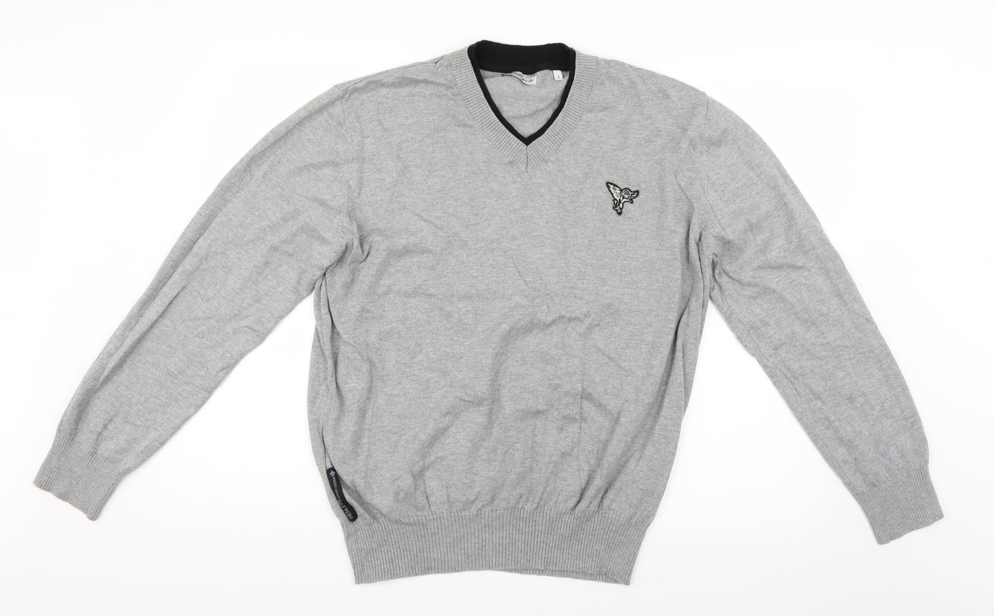 Henleys Womens Grey   Pullover Jumper Size 4