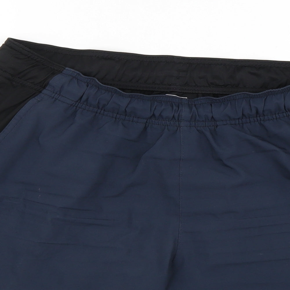 The North Face Mens Blue   Sweat Shorts Size M