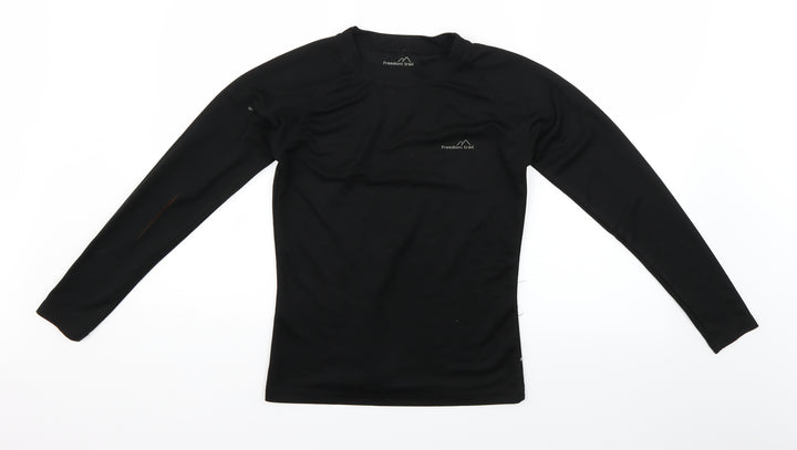 freedom trail Boys Black   Basic Casual Size 11-12 Years