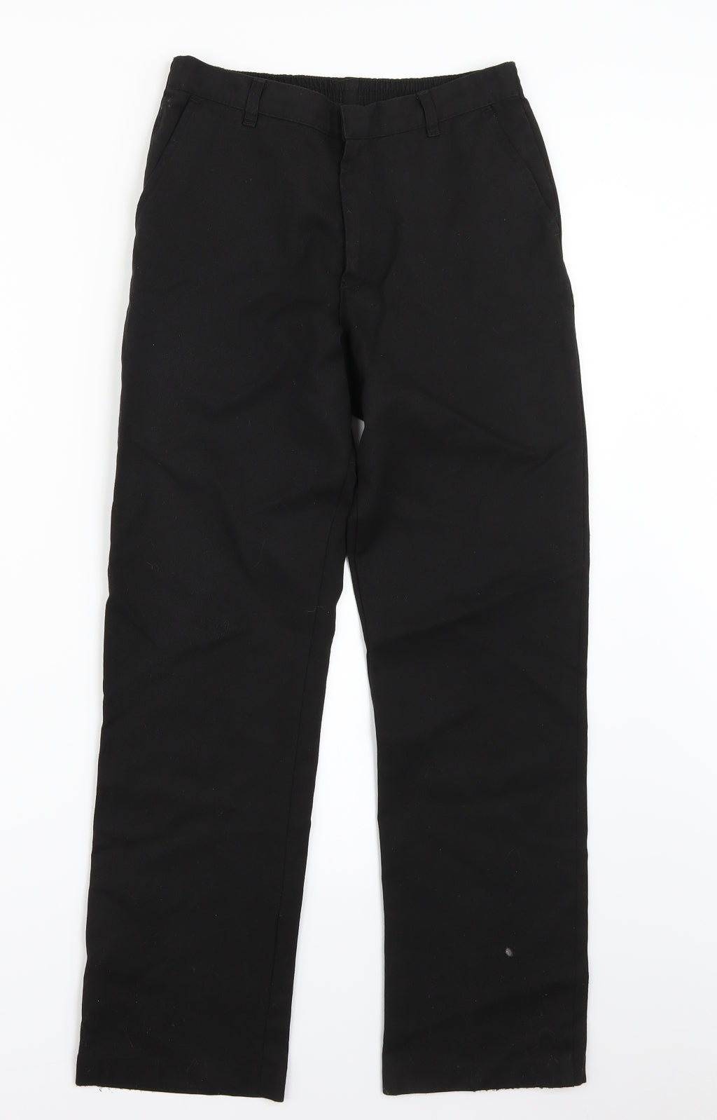George Boys Black   Dress Pants Trousers Size 10-11 Years