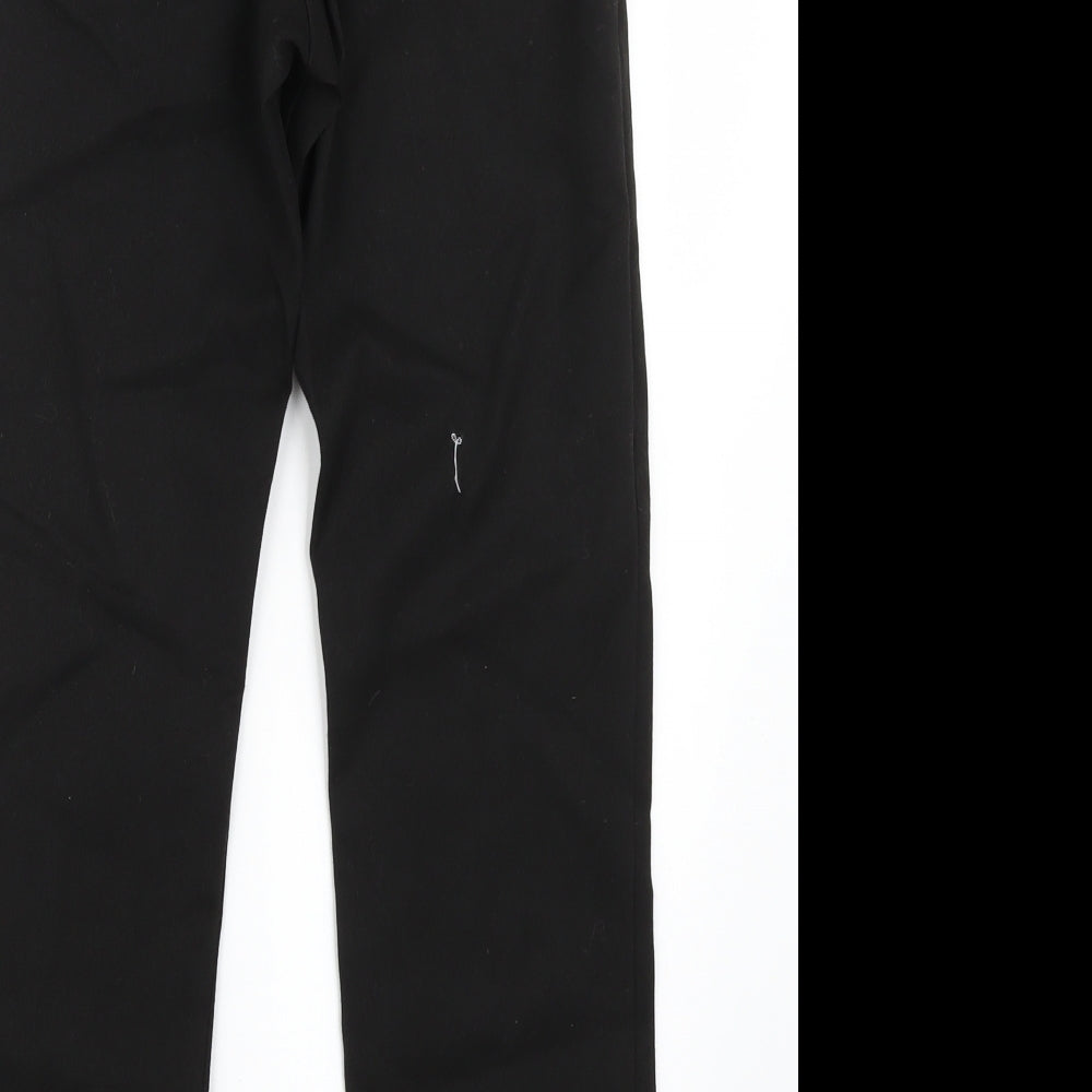 George Boys Black   Dress Pants Trousers Size 10-11 Years