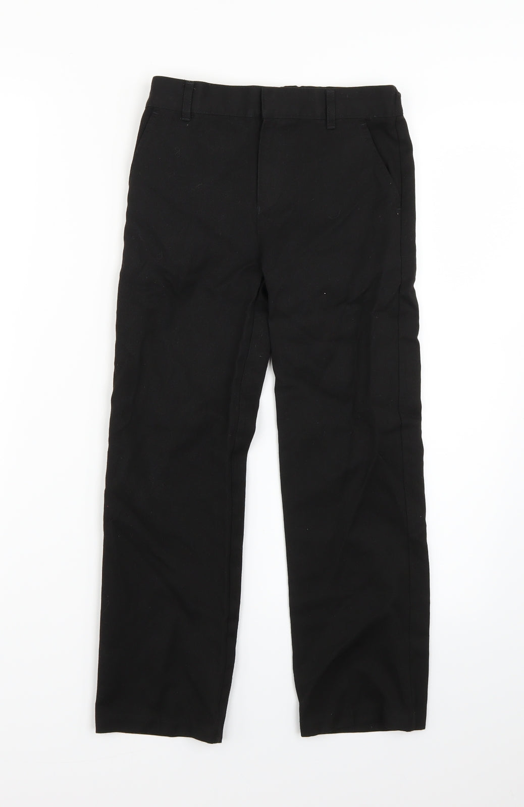 F&F Boys Black   Dress Pants Trousers Size 7-8 Years