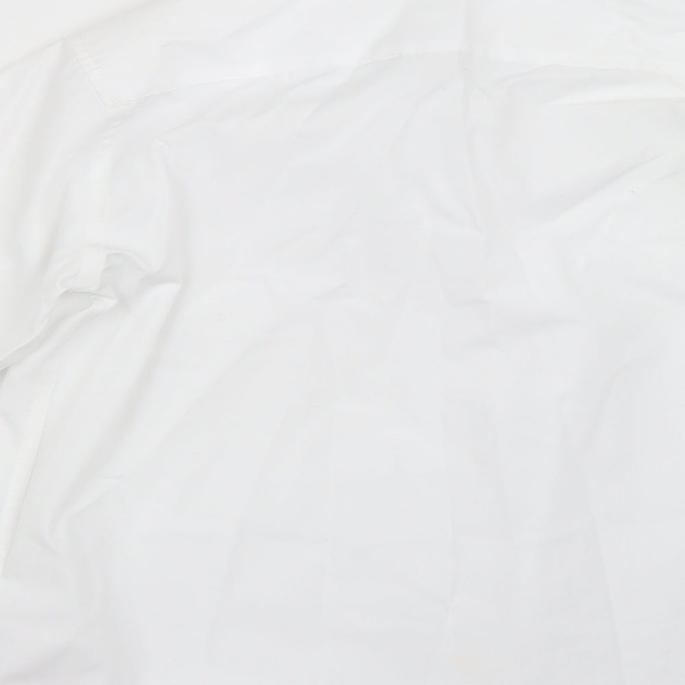 TU Girls White   Basic Button-Up Size 10 Years