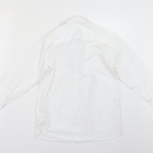 TU Girls White   Basic Button-Up Size 10 Years