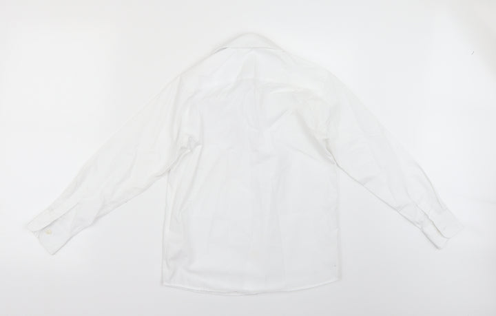 TU Girls White   Basic Button-Up Size 10 Years