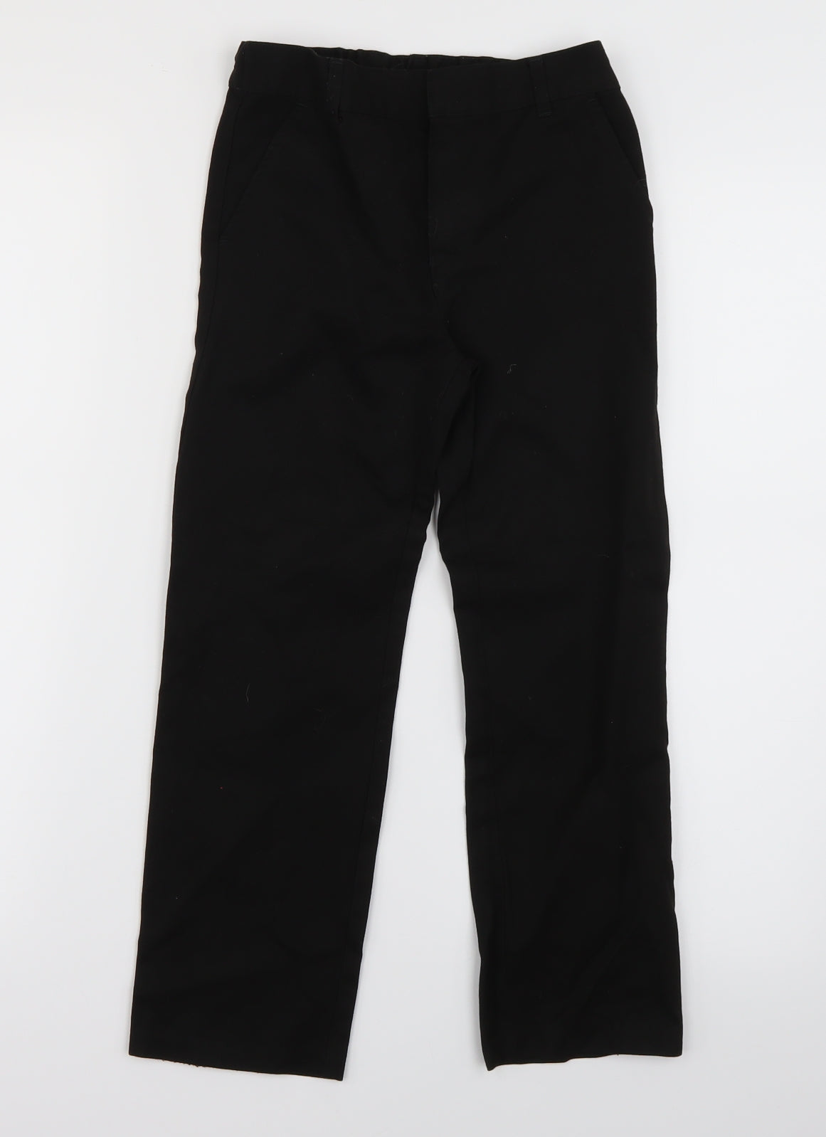 F&F Boys Black   Dress Pants Trousers Size 7-8 Years