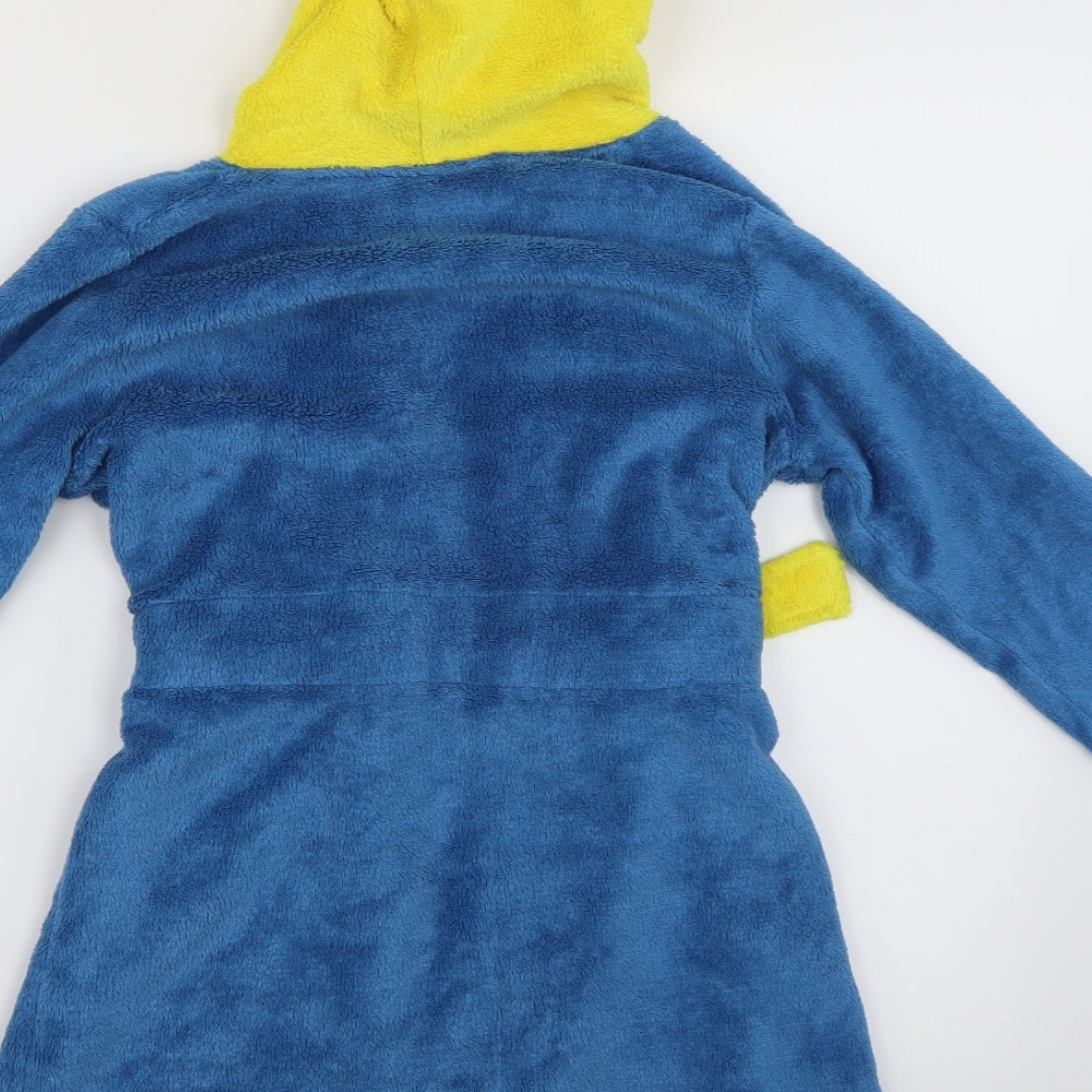 Despicable Me Boys Blue    Robe Size 6-7 Years
