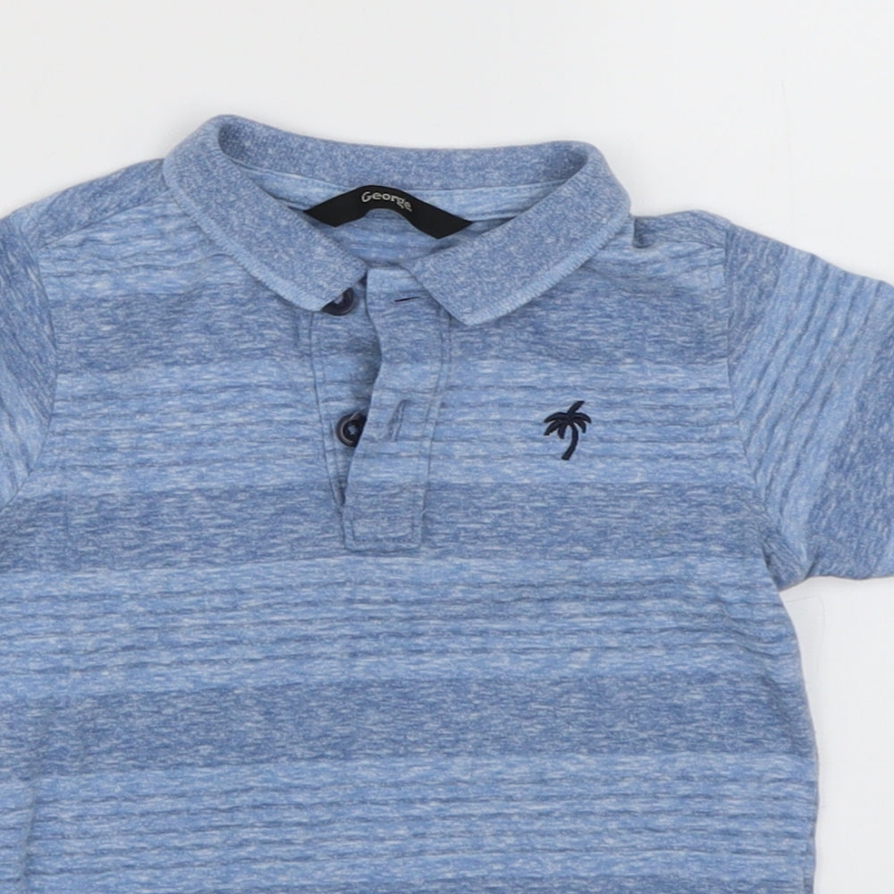 George Baby Blue   Basic Polo Size 18-24 Months