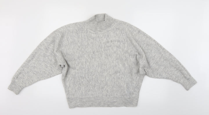 H&M Womens Grey   Pullover Jumper Size S