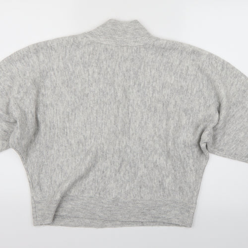 H&M Womens Grey   Pullover Jumper Size S