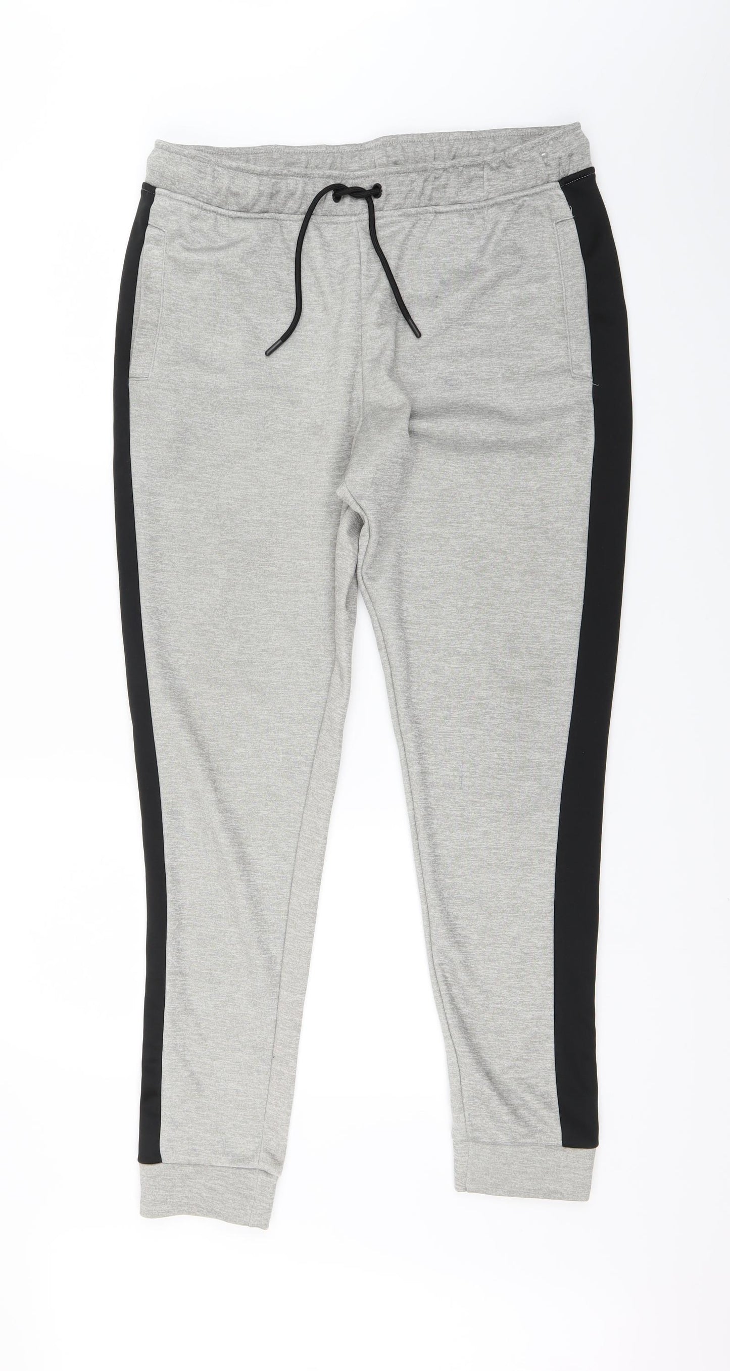 pep&co Mens Grey   Jogger Trousers Size M L26 in