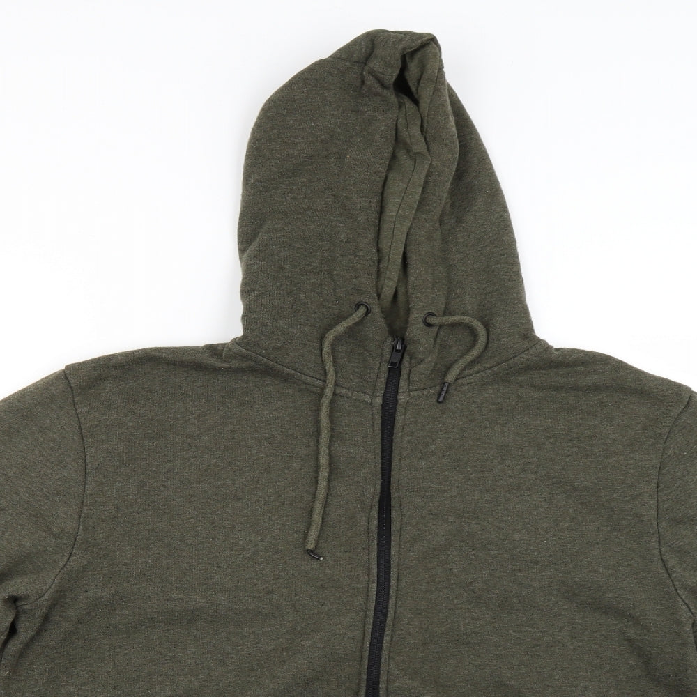 Primark Womens Green   Cardigan Hoodie Size L