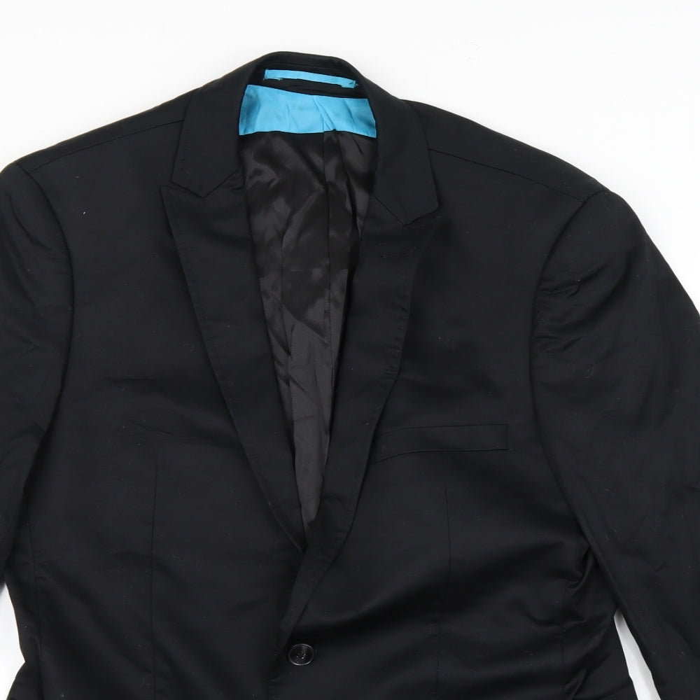 Preworn Mens Black   Jacket Suit Jacket
