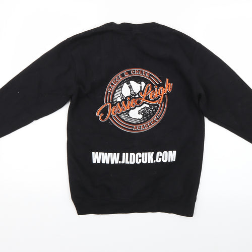 Fruit of the Loom Boys Black   Pullover Jumper Size 9-10 Years