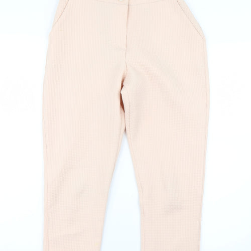 Boohoo Womens Pink    Trousers Size 8 L23 in