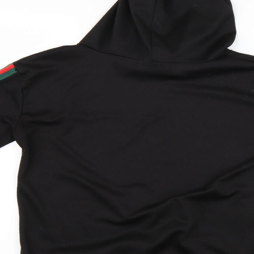 Misspap Womens Black   Pullover Hoodie Size M