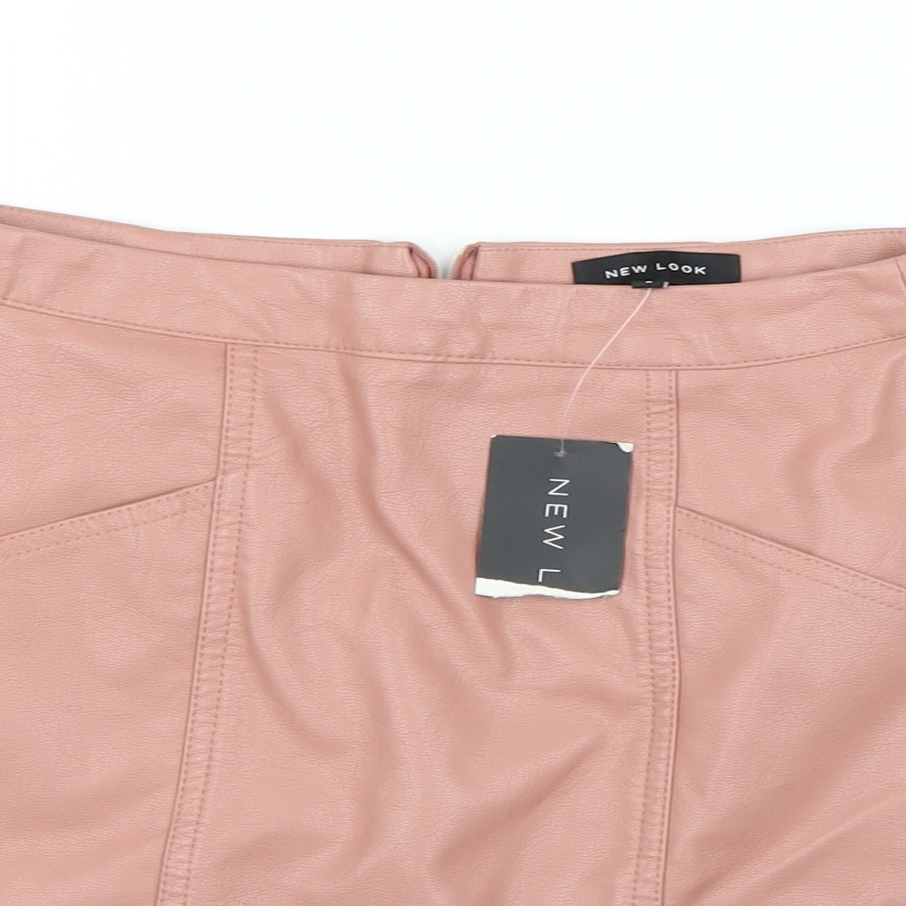 New Look Womens Pink   Mini Skirt Size 6
