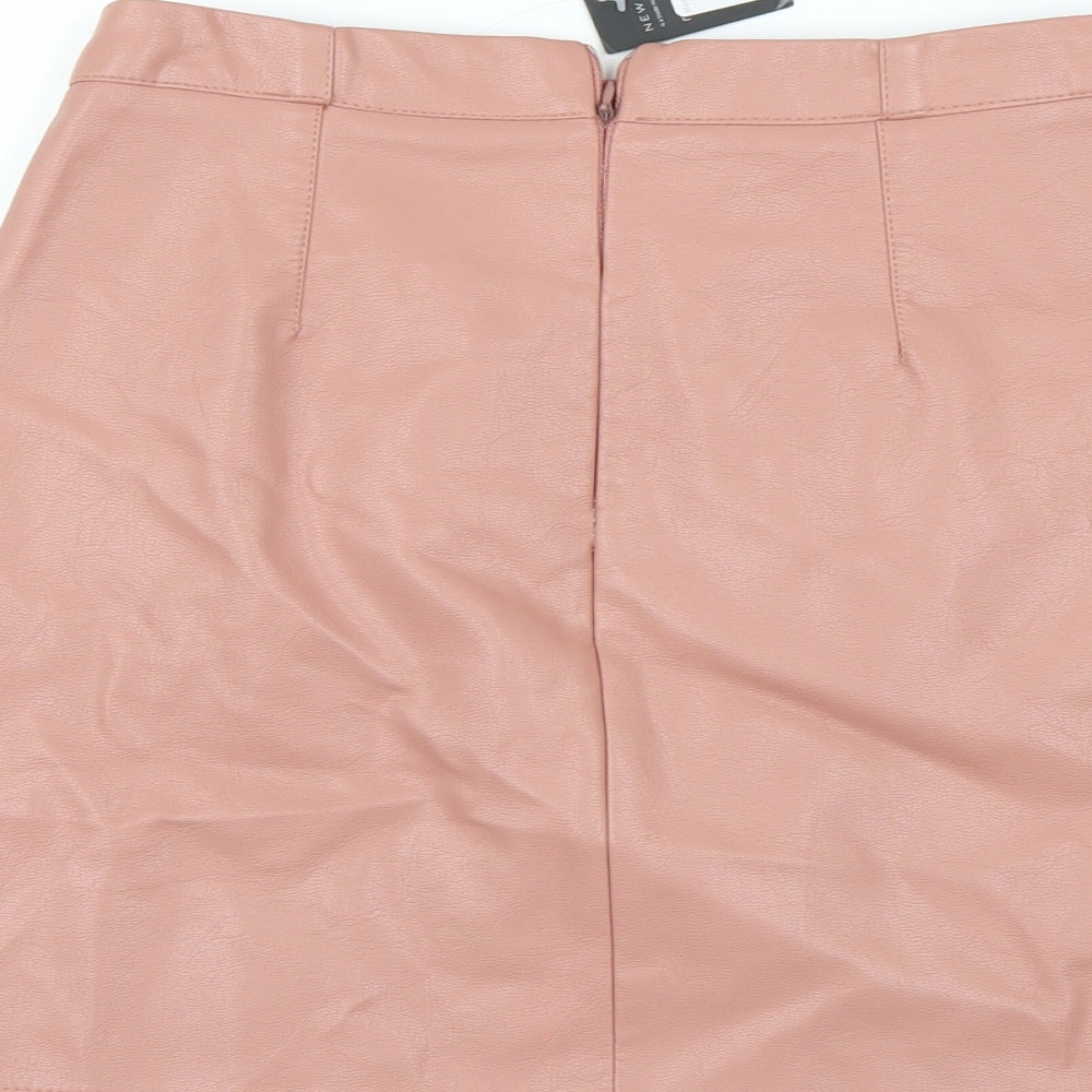 New Look Womens Pink   Mini Skirt Size 6