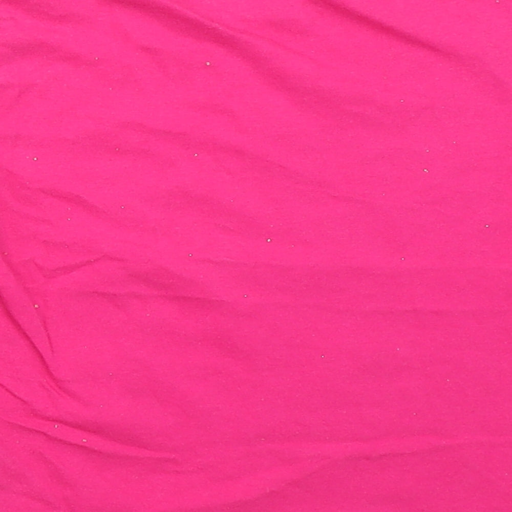 Primark Girls Pink   Basic T-Shirt Size 5-6 Years