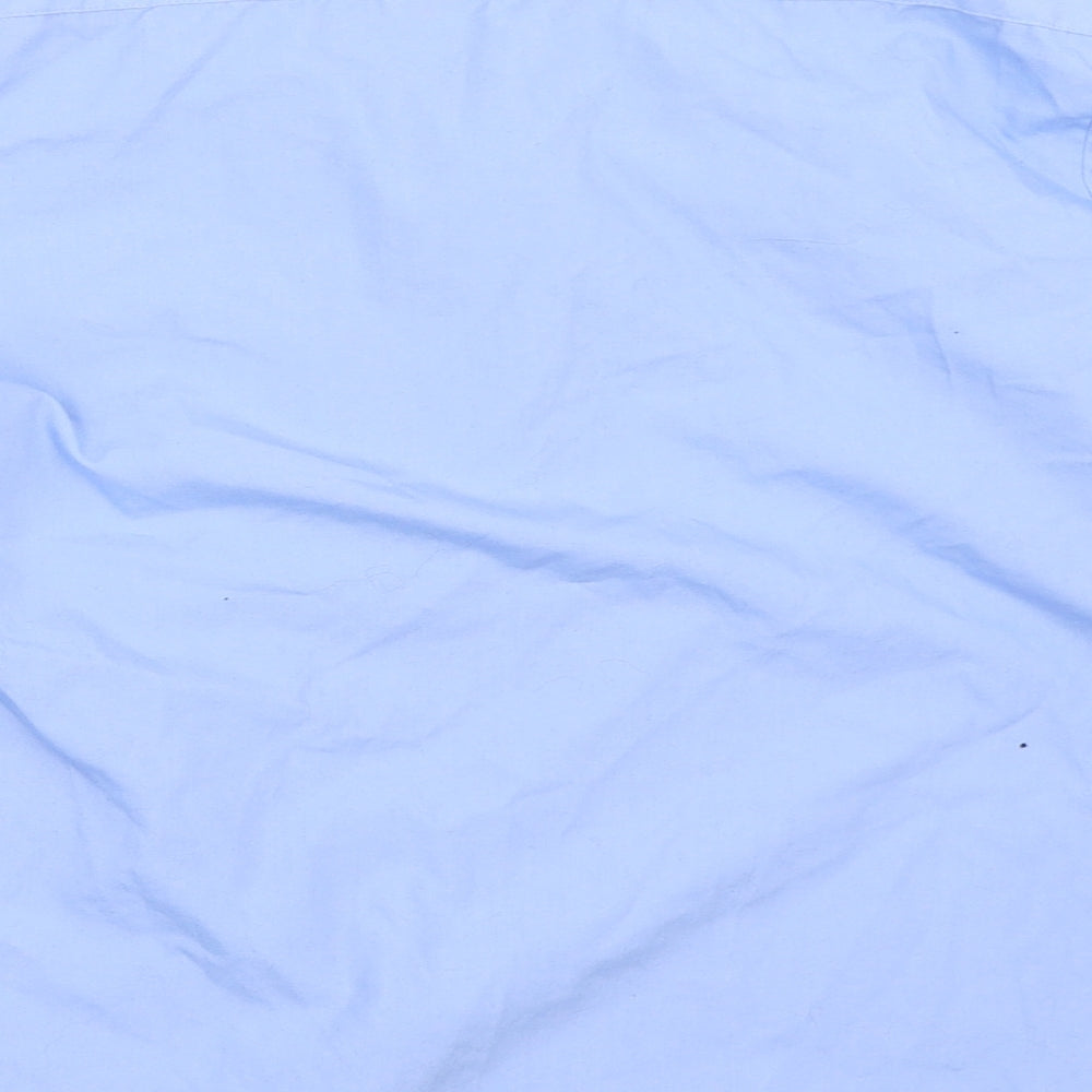 George Boys Blue   Basic Button-Up Size 11-12 Years