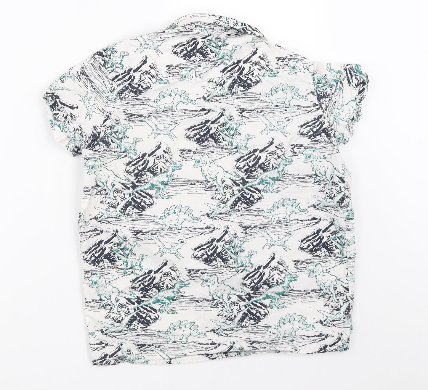 George Boys White   Basic Button-Up Size 11-12 Years