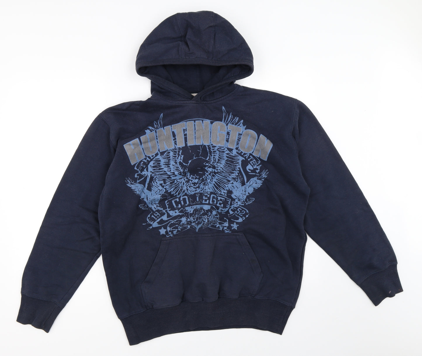College Lives Mens Blue   Pullover Hoodie Size L