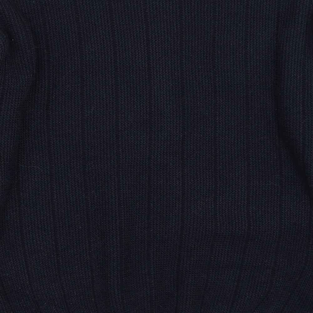 Fred Perry Mens Blue   Pullover Jumper Size M