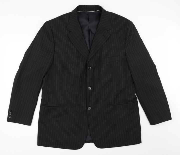 Taylor & Wright Mens Black   Jacket Blazer Size 44
