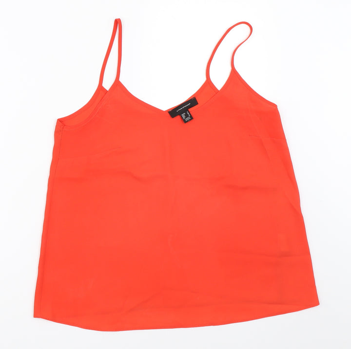 Atmosphere Womens Red Camisole Blouse Size 10