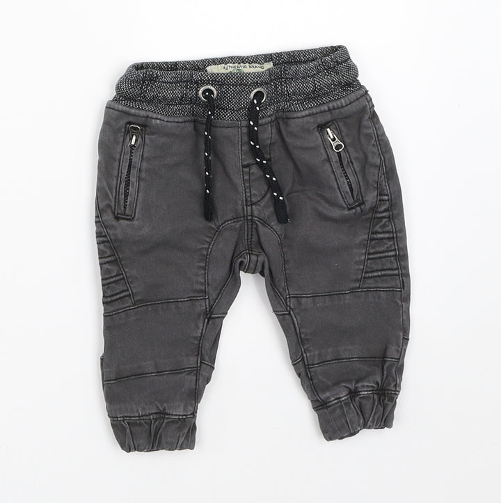 NEXT Boys Grey   Jogger Jeans Size 3-6 Months