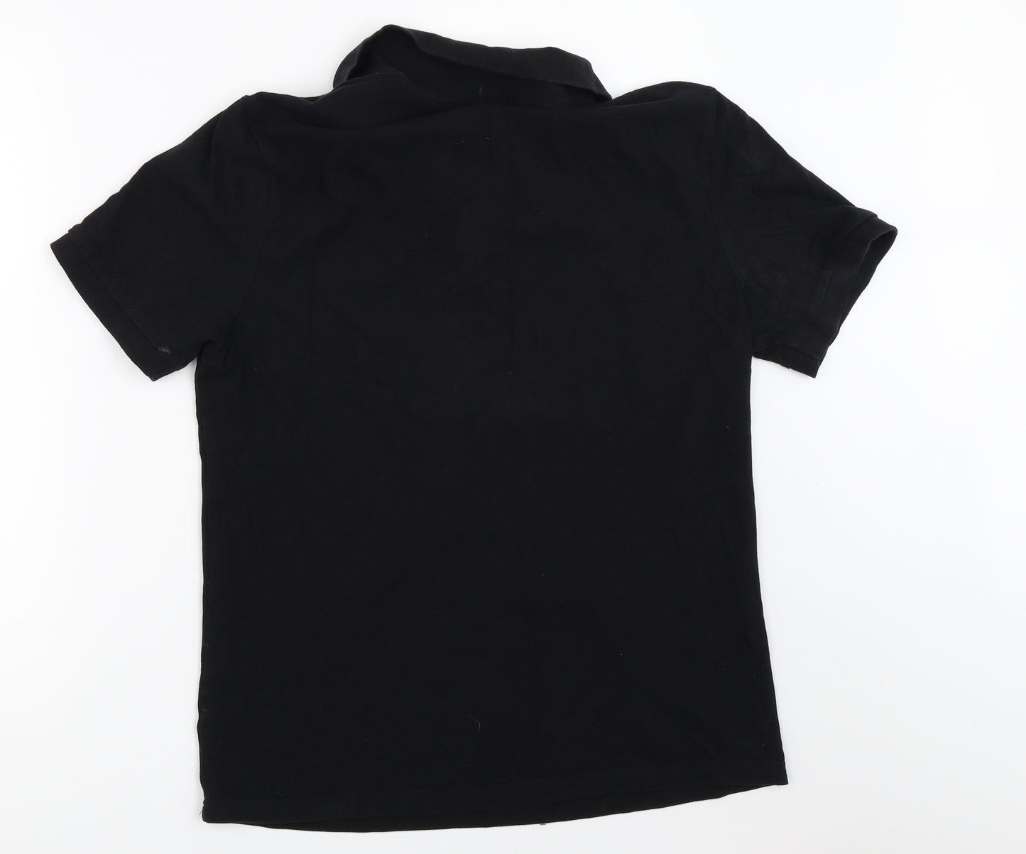 George Mens Black    Polo Size M