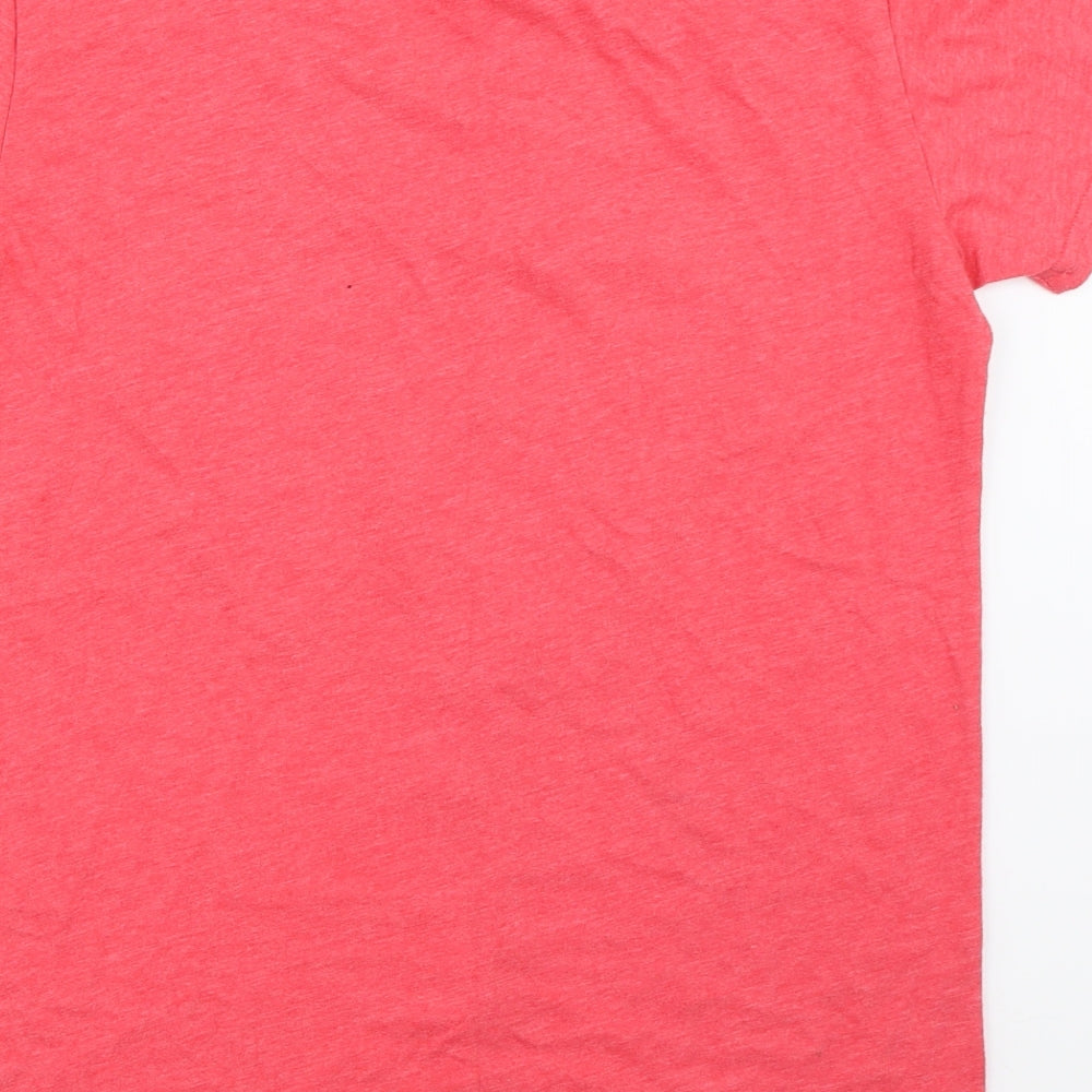DC Comics Mens Pink    T-Shirt Size S