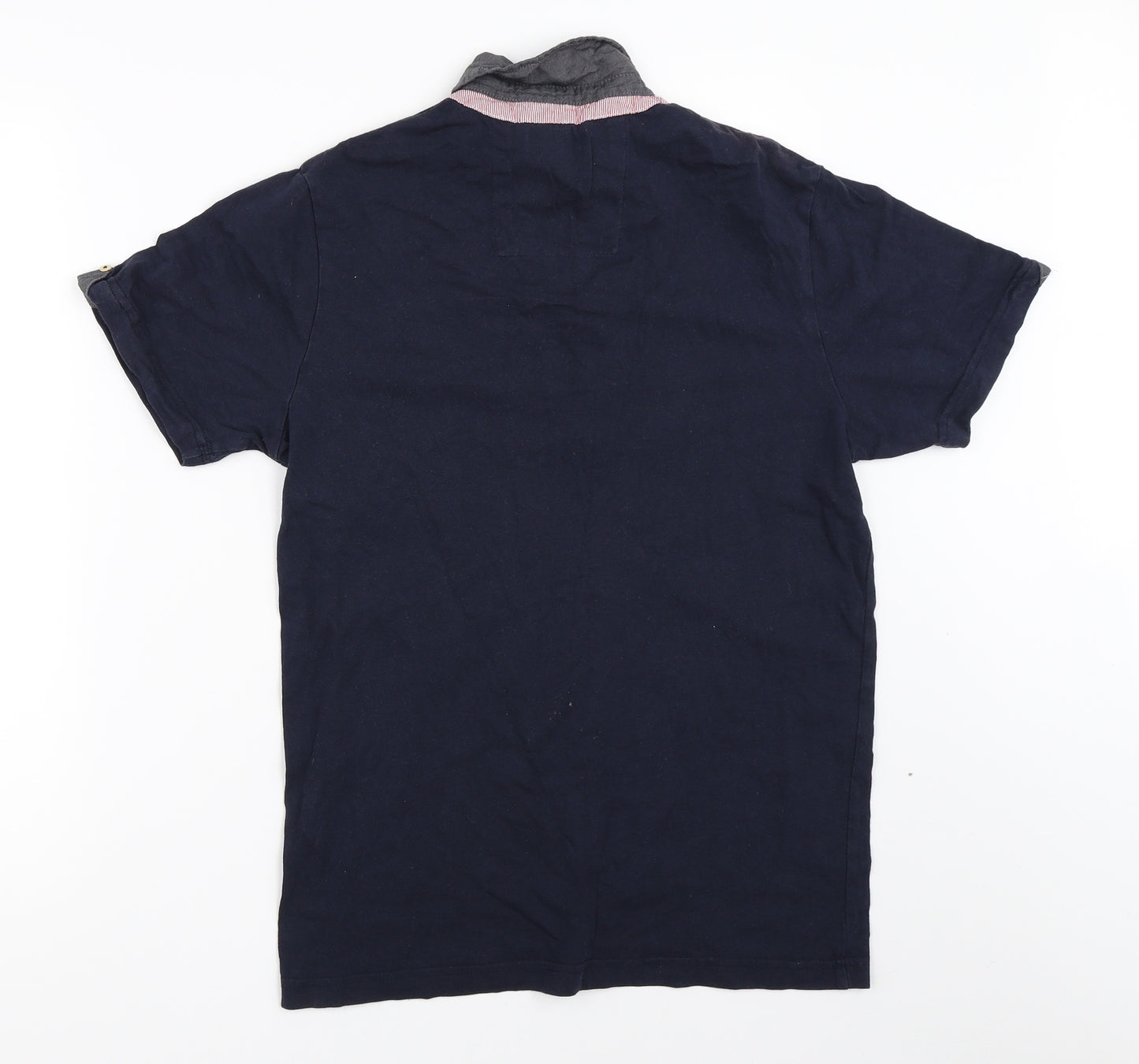 Second Skin Mens Blue    T-Shirt Size S