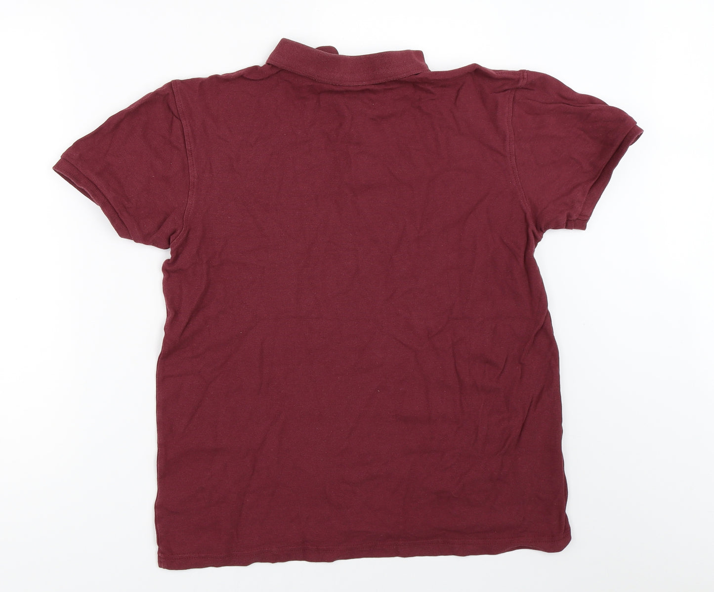 Cedar Wood State Mens Red    Polo Size M