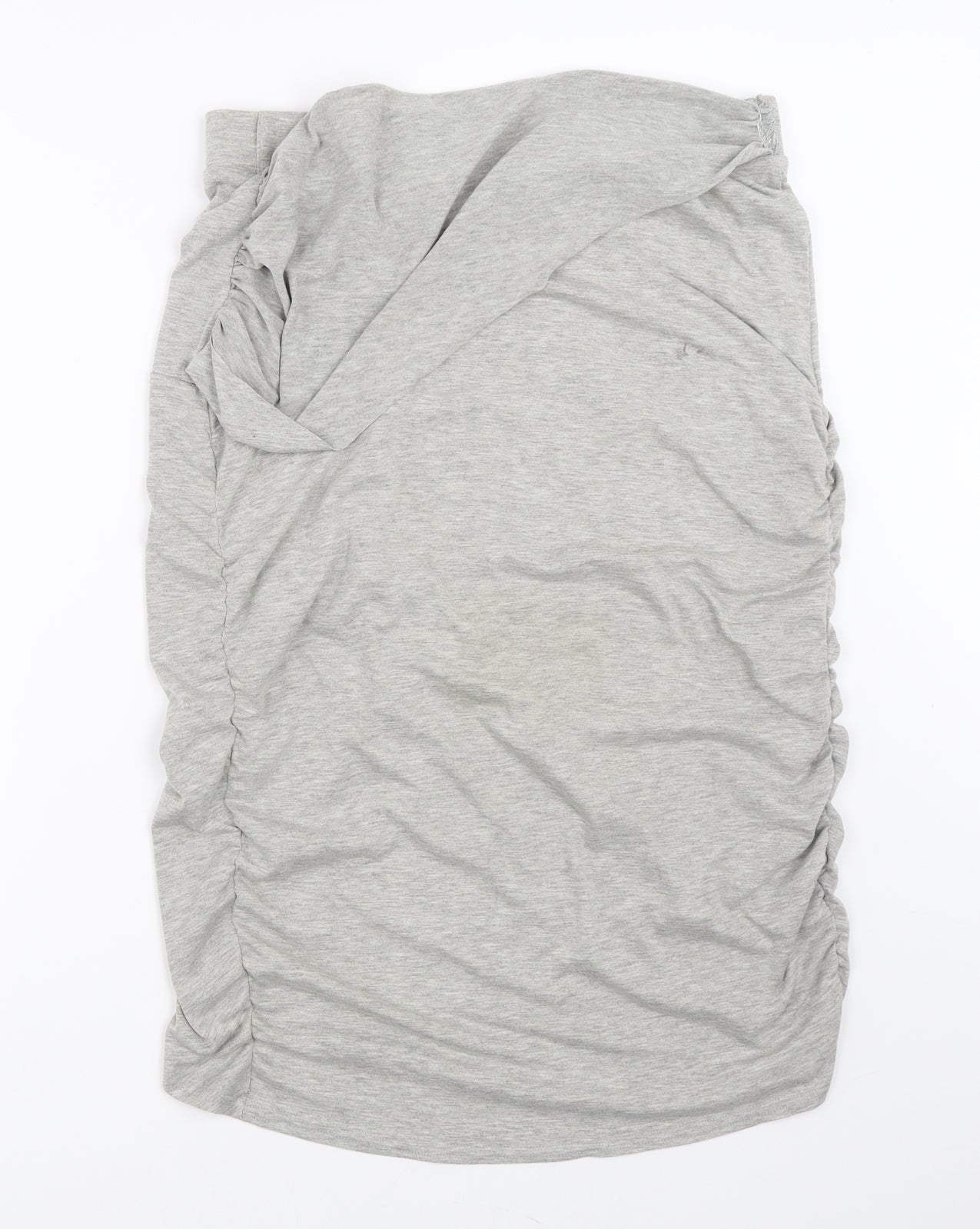 New Look Womens Grey   Wrap Skirt Size 14