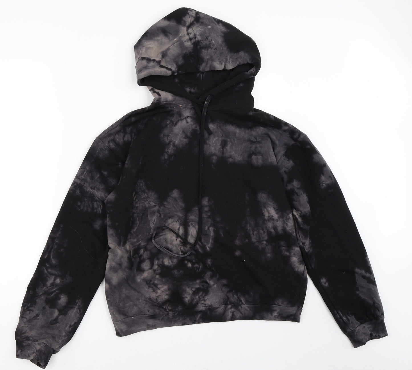 Boohoo Womens Black   Pullover Hoodie Size 10