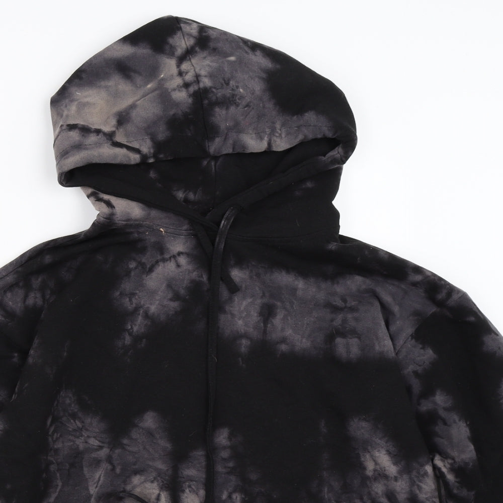 Boohoo Womens Black   Pullover Hoodie Size 10