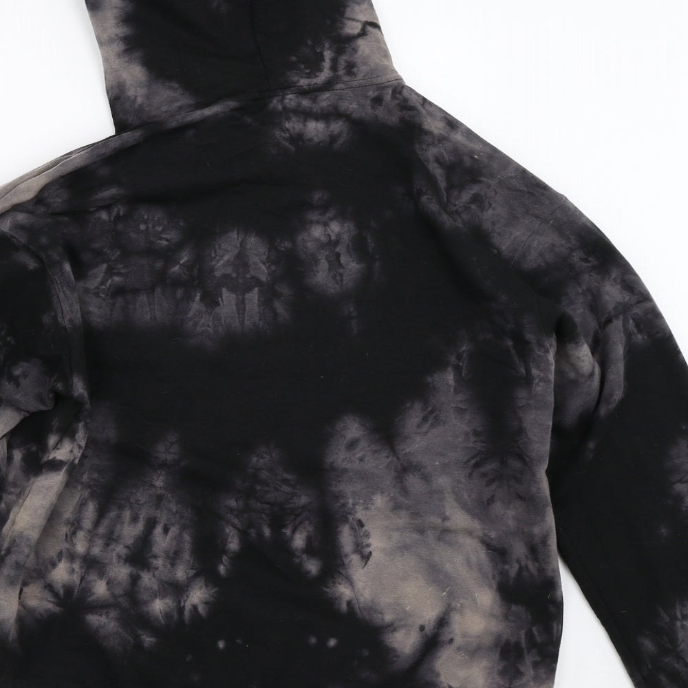 Boohoo Womens Black   Pullover Hoodie Size 10
