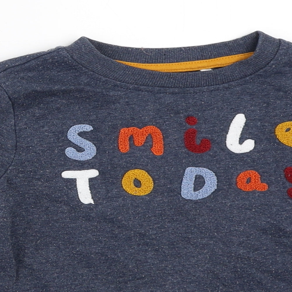 George Boys Blue   Pullover Sweatshirt Size 3-4 Years