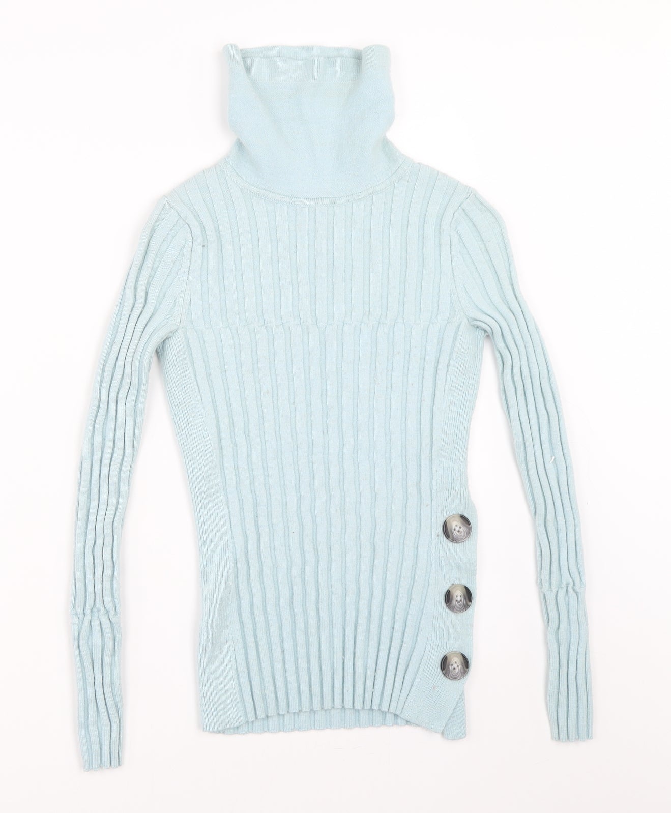River Island Womens Blue   Pullover Jumper Size M