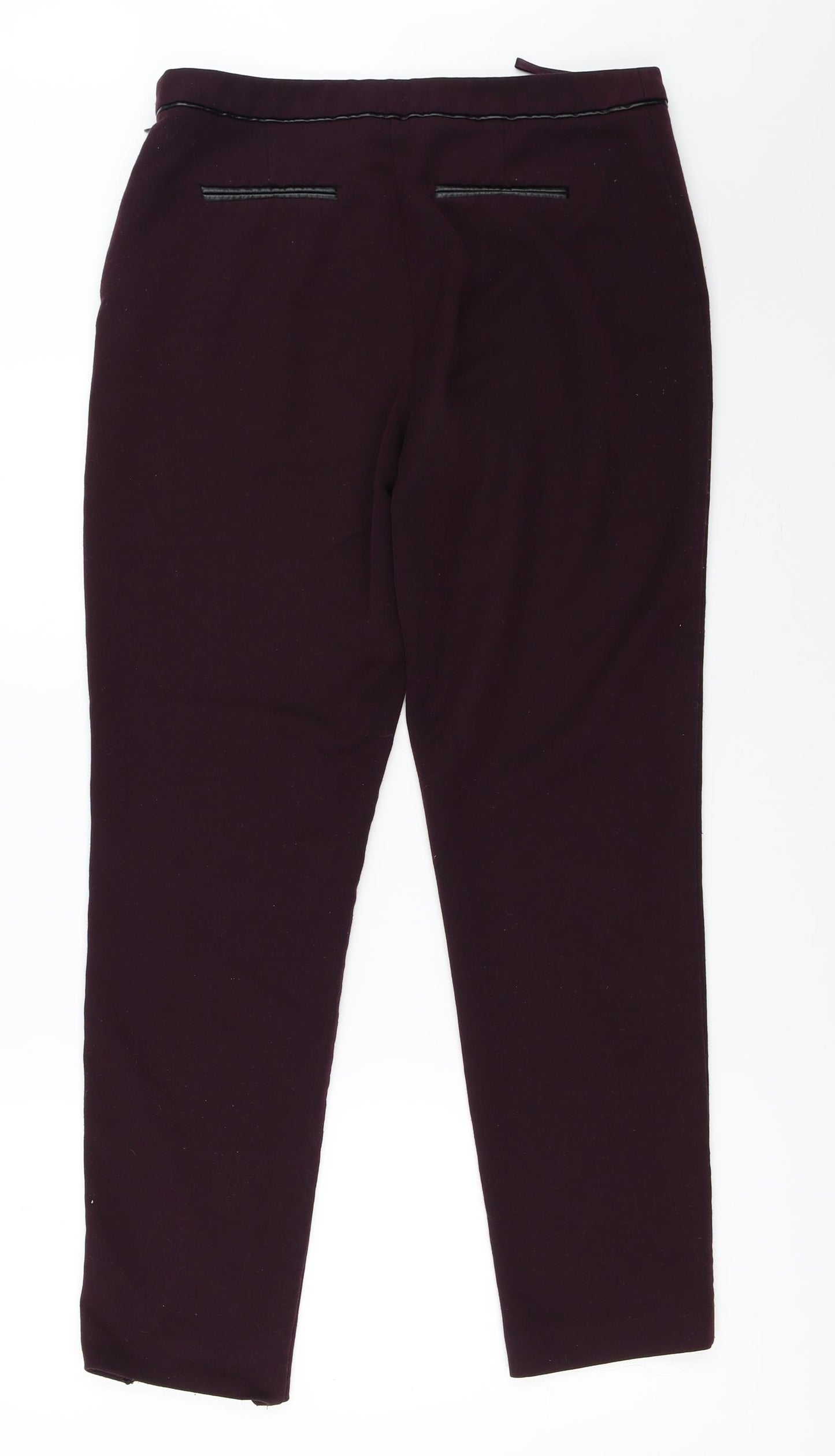 F&F Womens Purple   Capri Trousers Size 12 L29 in